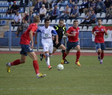 FC Bihor a pierdut cu 2-3 jocul de la Râmnicu Vâlcea